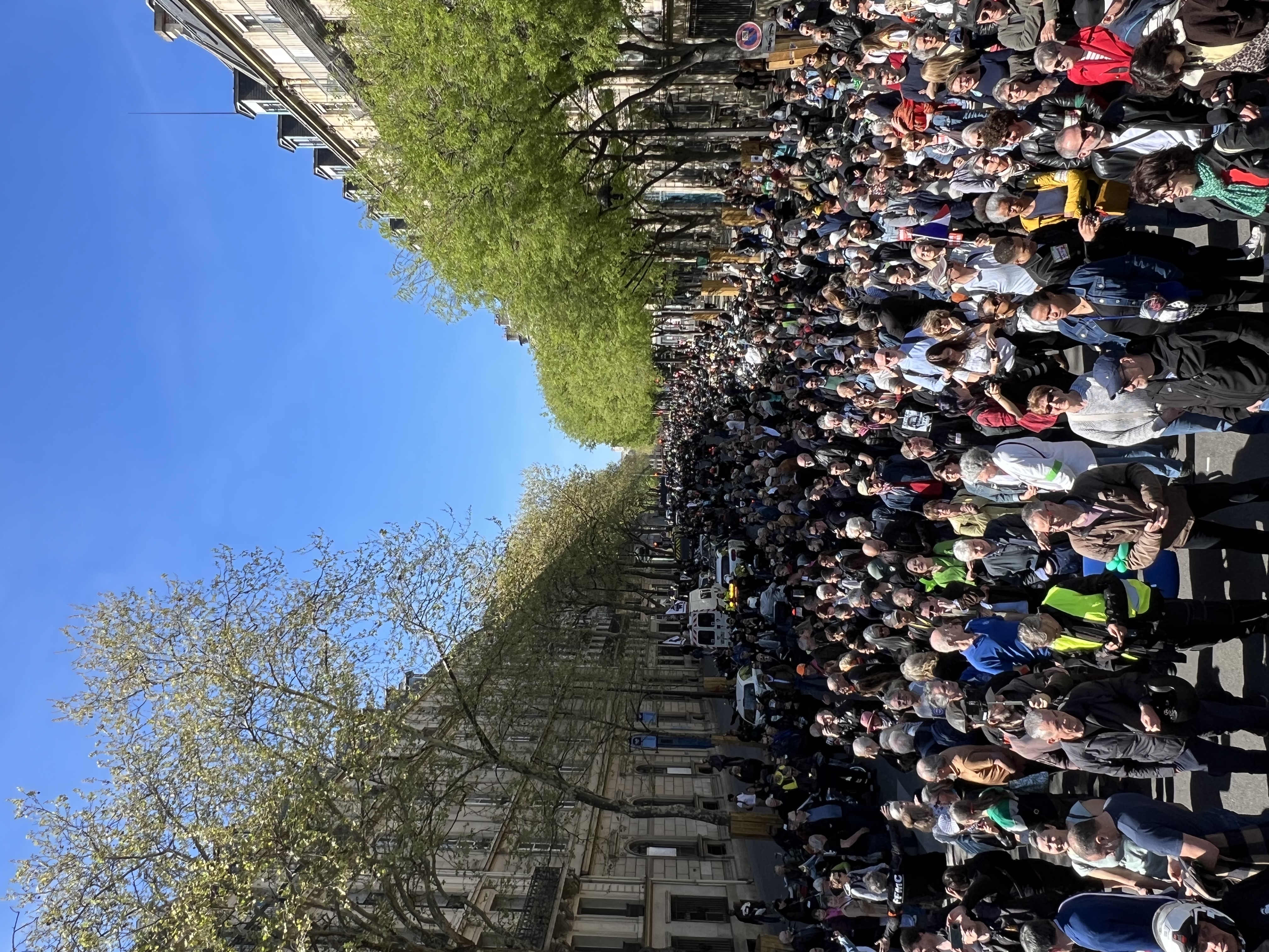 Mobilisation du mouvement des #Gueux à Paris